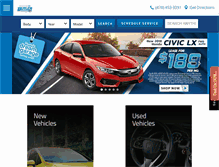 Tablet Screenshot of butlerhonda.com